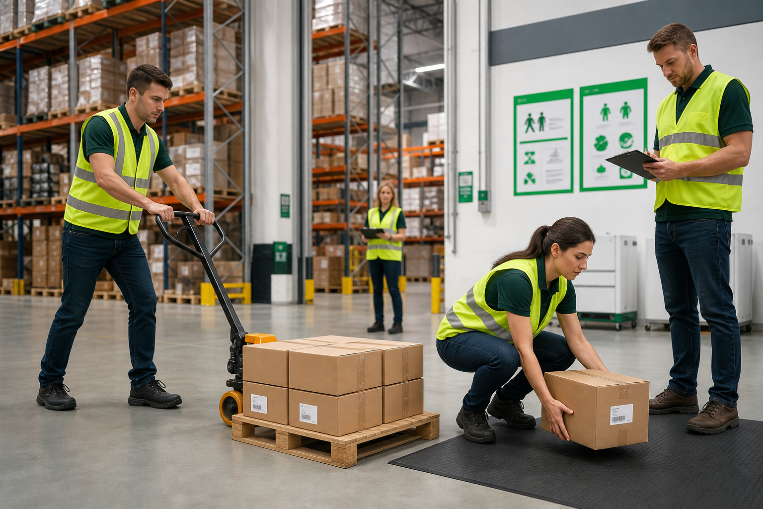 Manual handling training for Warehouse & Logistics